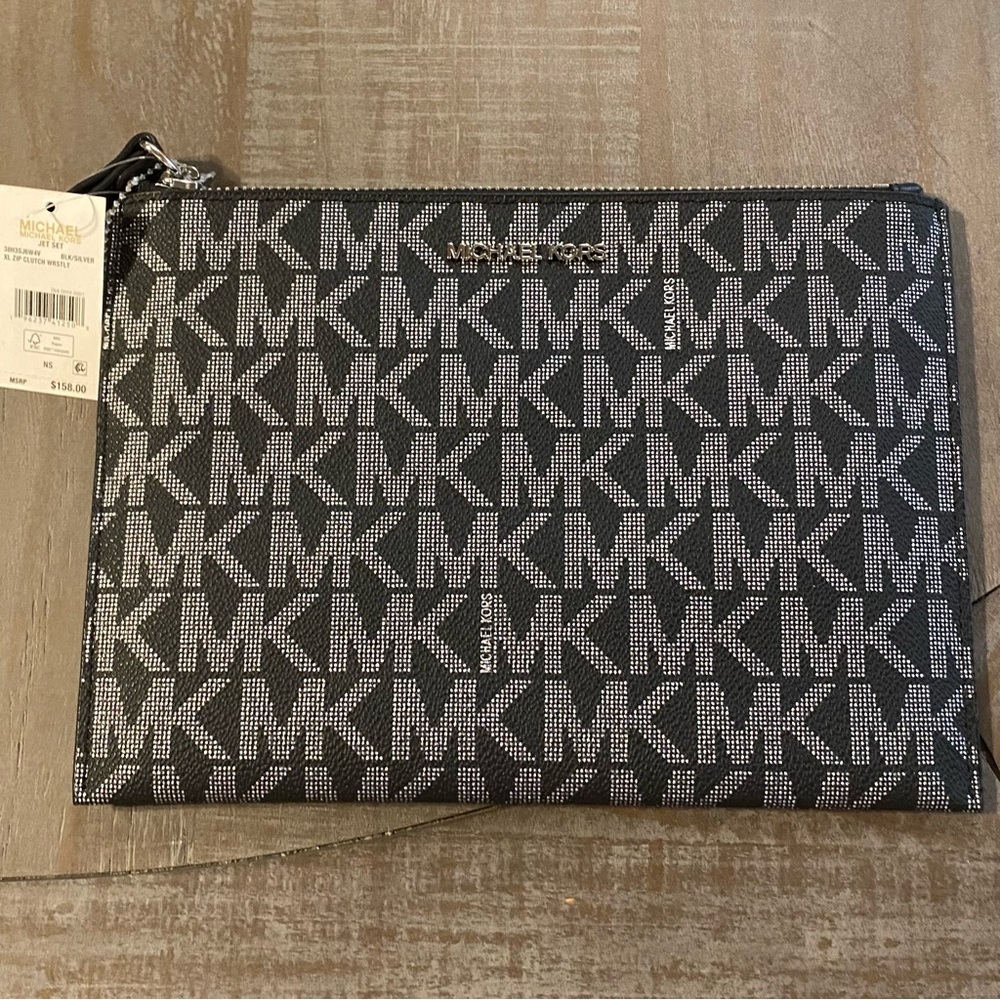Michael Kors Jet Set Clutch Wristlet